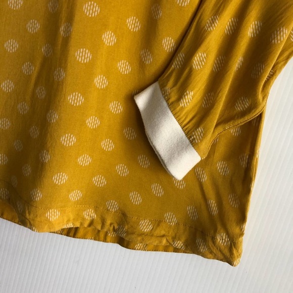 Maeve Yellow Polka Dot Blouse - Picture 4 of 9